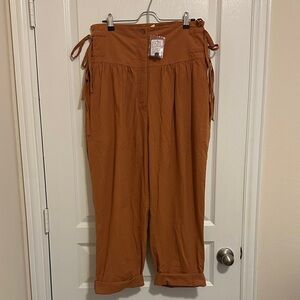 Free People Terracotta Pants